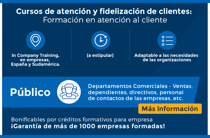 Curso de atencion al cliente